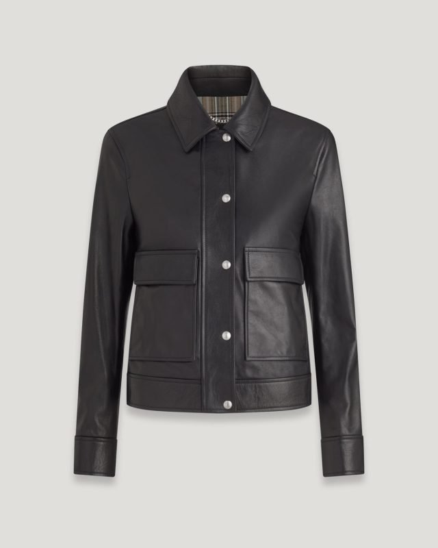 Briar Leather Bomber Jackets