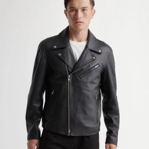 100% Leather Motorcycle Jacket